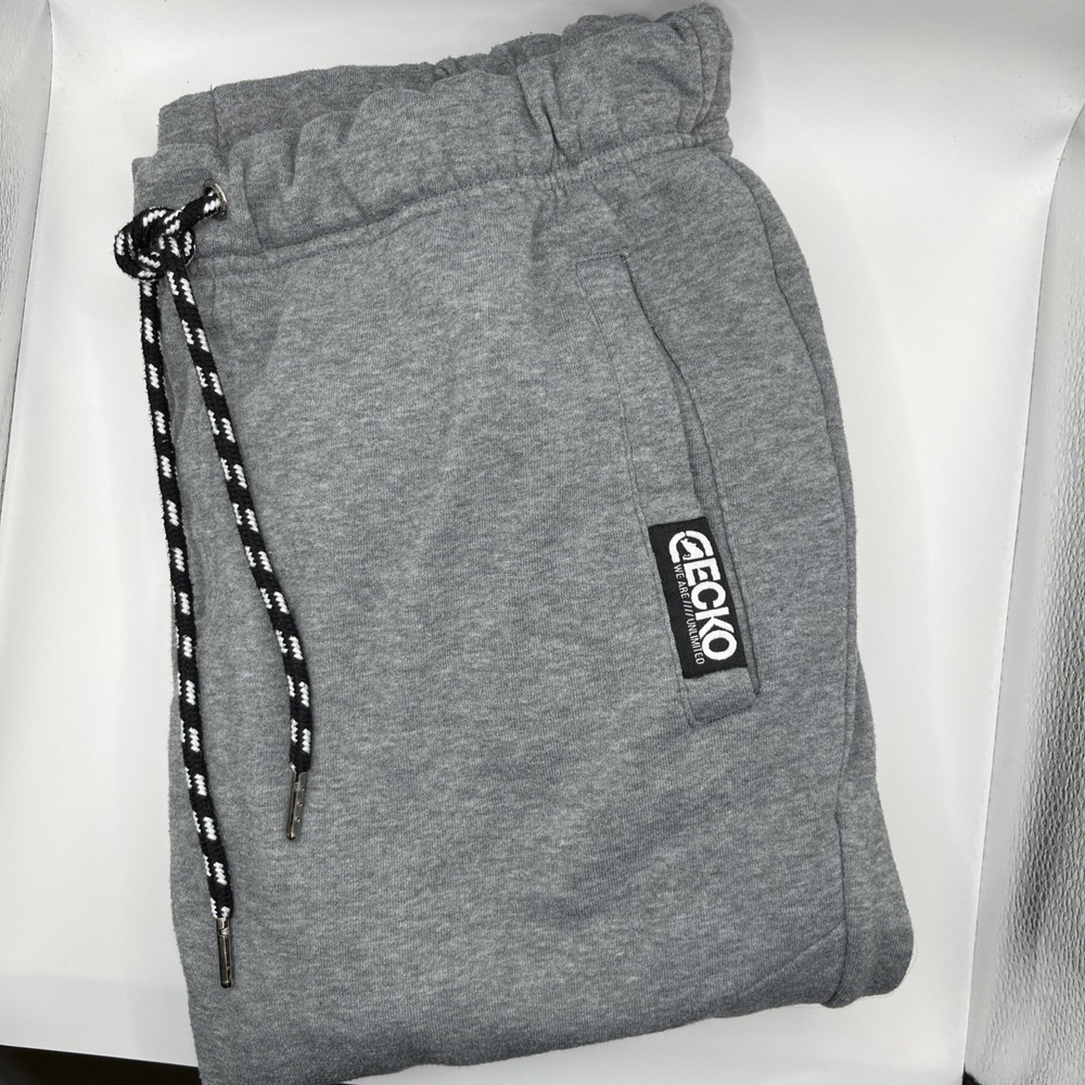 Ecko Unitd. Men's Size L ‎ Gray Sweatpants 4 Pockets Elastic Waist